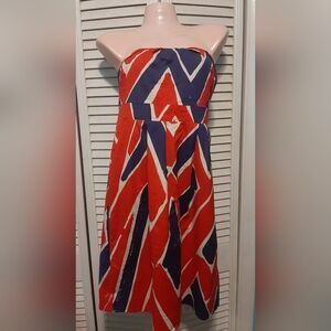 We Love Vera Retired Anthropologie Strapless Dress